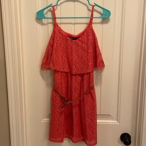 Ladies pink dress size small